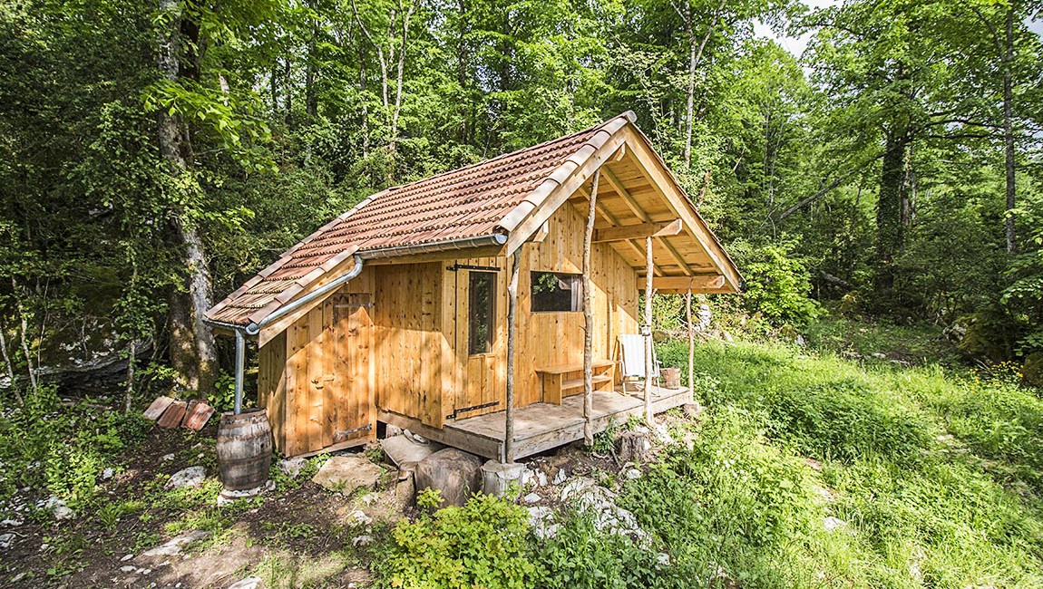 Cabane à louer dans le Vercors Entre Ciel et Pierres