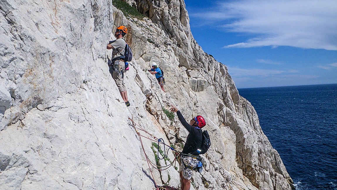 Escalade dans les Calanques