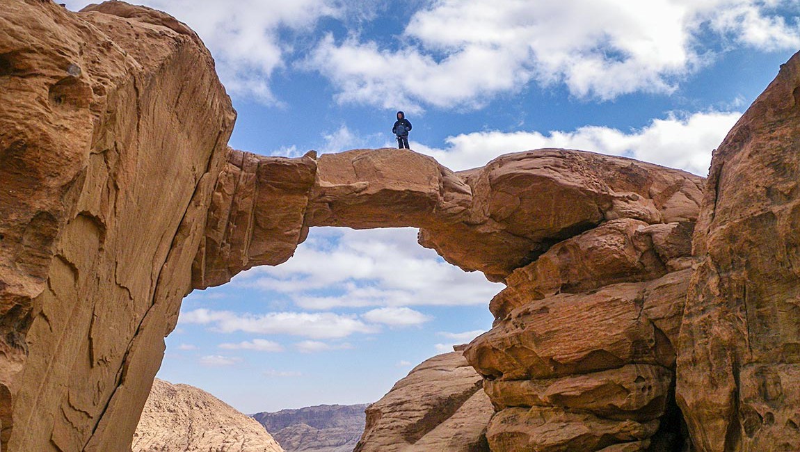 Escalade en Jordanie