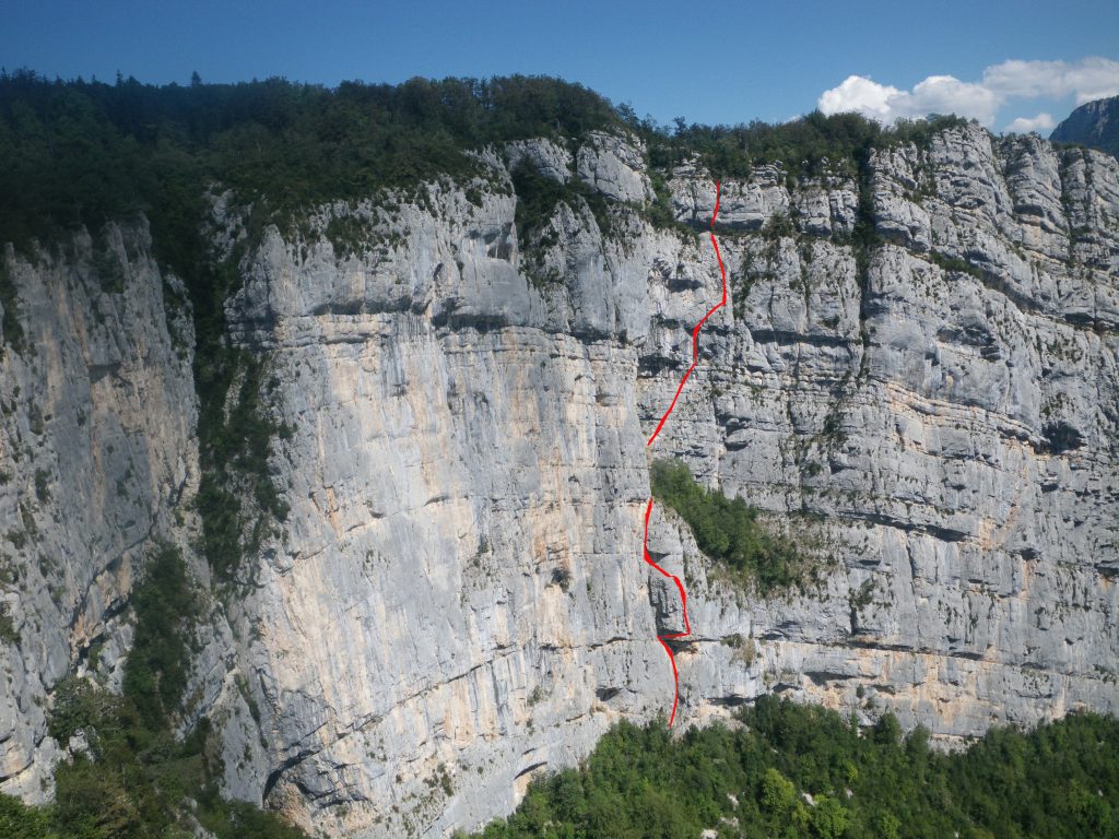 Le tracé de Désirée