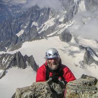David dans les Ecrins Alpinisme