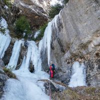 cascade de glace dans les Gorges de la Bourne, Vercors Cascade de glace Vercors