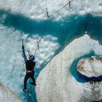 Atelier cascade sur la mer de glace, Chamonix