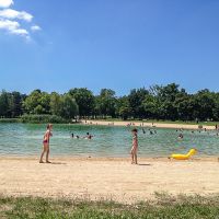 Baignade au Lac du Marandan Baignade au Lac du Marandan