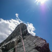 Rappels au sommet de la Dibonna Alpinisme