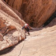 Dièdre "rouge jordanien" Escalade en Jordanie