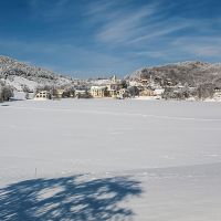 Le village de Presles en hiver Randonnée dans le Vercors