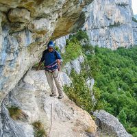 Via Corda de Choranche Via Corda falaise de Presles
