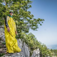 Mathieu au départ de Bournillon Base-jump