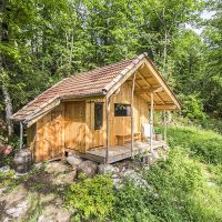 Un lieu magique, non? La cabane dans la forêt, Vercors