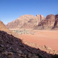 Jordanie: le village de Rum, camp de base des grimpeurs Escalade en Jordanie