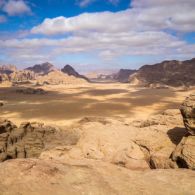 Paysage jordanien Escalade en Jordanie