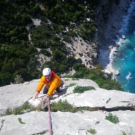 Sardaigne: Wolfgang sur l'Aguglia di Goloritzè