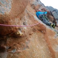 Corse, Capu d'Ortu, voie Le Chantier, un 6c vite recoté en 7a+