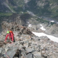 Sirac, arête nord ouest, 2020