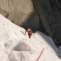 Grand Capucin, accès par le couloir, 2020
