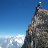 Wolfgang au sommet du Grand Capucin 2017