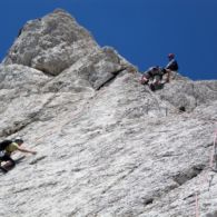 Dark side of the Moule, dans les Calanques, 6b