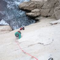 les Calanques, stage grande voie dans le secteur Rumpe Cuou