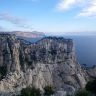 Les Calanques, falaise du Belvédère