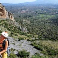 Manikia: Vana dans Le Bouc et Mystère, 7 longueurs, 6b max