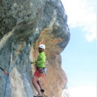 Presles, Bernard Gravier dans Frère de Sangle, 7c, mai 2021